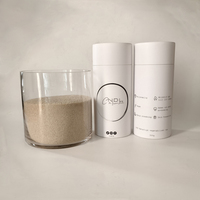 Kit d'emballage de cire de sable en vrac, à base végétale, granulée, de source durable, perlée, pour bougies DIY en cire de sable de palme, pour décoration de mariage