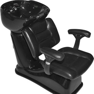 Chaise de coiffure Dongpin Beauty XT-229F en polypropylène, mobilier fixe pour salon de coiffure - Product Image 4