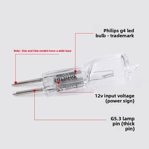 <span class=keywords><strong>PHILIPS</strong></span> G4 Ampoule LED ultra-lumineuse 20W à deux broches 12V, lampe en cristal, commande vocale intelligente, intensité variable, garantie 3 ans G9 - Product Image 4