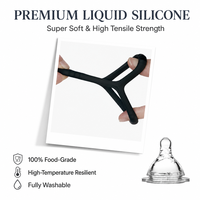 Anneau pénien vibrant en silicone liquide personnalisé OEM/ODM avec logo, vente en gros d'usine, jouet sexuel pour adulte, retardateur d'éjaculation