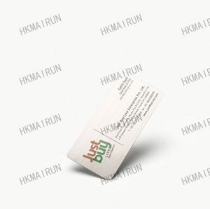 นามบัตรโลหะสีโรสโกลด์ด้านแบบกำหนดเองได้ รุ่นใหม่ - Product Image 2