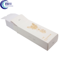 Caja de Regalo de Papel para Cosméticos y Cuidado de la Piel con Logotipo Personalizado de Alta Calidad, Caja de Embalaje de Perfume con Estampado en Caliente de Lujo y Bandeja Interior
