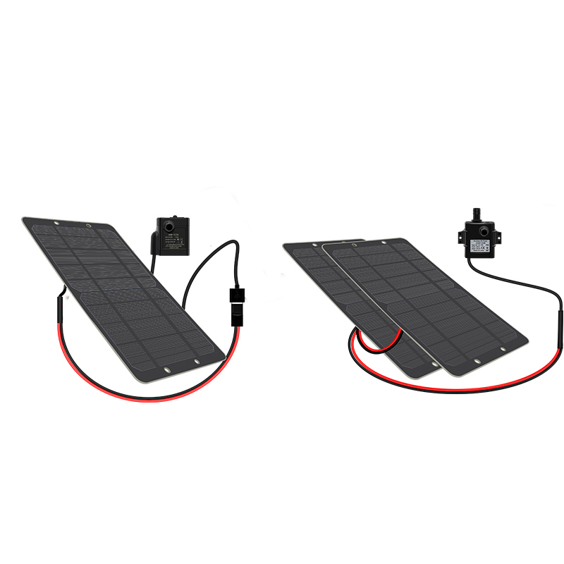 Best selling high quality small fish tank solar power silent aerated filter water pump