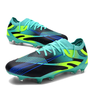 <span class=keywords><strong>Scarpe</strong></span> <span class=keywords><strong>da</strong></span> Calcio per Bambini, Modello Basso con Lacci, per Ragazzi e Ragazze, FG HG TF in <span class=keywords><strong>Pelle</strong></span> PU con Suola in Gomma per Sport di Squadra - Product Image 5