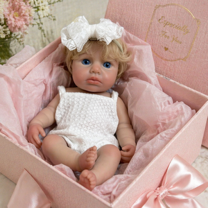 Poupée Reborn <span class=keywords><strong>LouLou</strong></span> de 13 pouces, en silicone lesté, corps entier, fille réaliste, peinte à la main, jouet doux, jouet éducatif, racines implantées à la main - Product Image 2