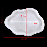 Moule en silicone pour table en résine époxy, fait main, DIY