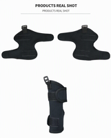 Nouvelle attelle de soutien pour genou de chien, immobilisation des fractures, sangle d'aide à la marche, protection des pattes des chiens blessés, anti-léchage