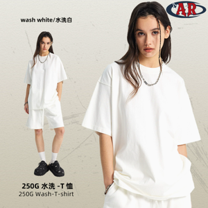 เสื้อยืดคอตตอนแท้ 250 กรัม พรีเมียมแบบสั่งทำพิเศษ พร้อมลายปักแบบโปร่ง สำหรับของขวัญวีไอพีสุดหรูและงานระดับไฮเอนด์ - Product Image 5