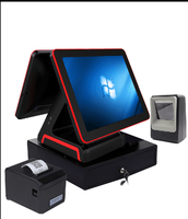 15 ''моноблоки с сенсорным экраном Windows Pos Systemen AIO TPV для ресторанного магазина