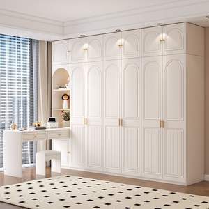 Kunden spezifischer europäischer Schrank im französischen Stil mit langlebigen eingebauten Schiebetüren, verstellbar für Schlafzimmer-oder Hotel möbel - Product Image 5