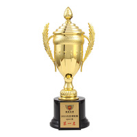 Prix d'artisanat créatif en plastique personnalisés avec couvercle pour décorations Trophée pour petits enfants en gros