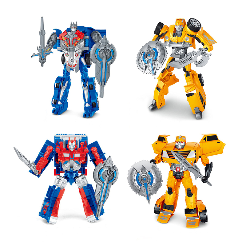 Robot Déformable Jouet Voiture - Figurine Robot Transformable Pour Enfants, Idéal Cadeau