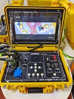 HOPETEK Vente directe d'usine Plongée commerciale HD1080P HT-3595C Deux plongeurs Systèmes vidéo sous-marins Équipement de plongée commerciale