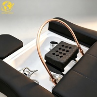 Multifunktionale Moderne Friseursalon-Möbel, Kopftherapie-Liege, Shampoo-Liege, SPA-Haarliege, Fußpflege, Verstellbare Rückenlehne