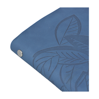Carnet de notes OEM vintage avec motif feuille en relief, ornement métallique, pour enregistrement professionnel, direct usine
