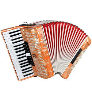 Vente en gros d'instruments de musique professionnels à la mode, accordéon à 37 touches et 80 basses pour enfants et adultes - Product Image 3