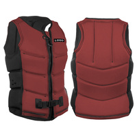 Gilet de sauvetage en néoprène pour femmes, réfléchissant, certifié CE, vente en gros, sports nautiques, mousse EPE à impact, kite surf, natation, jet ski
