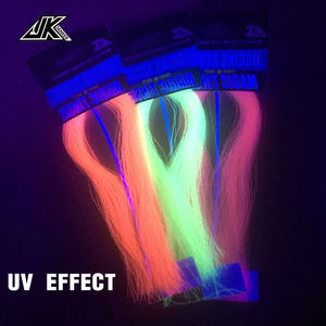 Fil de pêche en polyester JK Magic Tinsel, 12 couleurs, pêche en eau douce, pêche à <span class=keywords><strong>la</strong></span> mouche, <span class=keywords><strong>ligne</strong></span> de bricolage <span class=keywords><strong>pour</strong></span> hameçon, cristal flash, montage - Product Image 2