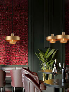 Lampada a Sospensione Industriale Regolabile in Altezza, Faretto Quadrato per Ristorante, Bar, Isola, Bancone, Lampada di Piccole Dimensioni - Product Image 6