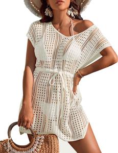 Conjunto de 2 piezas de <span class=keywords><strong>playa</strong></span> nuevo para mujer, Bikini de punto con cuello en V de Color puro y falda con patrón de letras de protección solar XL, ajuste de cintura - Product Image 1