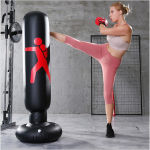 <span class=keywords><strong>Sac</strong></span> <span class=keywords><strong>de</strong></span> boxe personnalisé avec motif et couleur sur mesure, <span class=keywords><strong>sac</strong></span> <span class=keywords><strong>de</strong></span> boxe gonflable lourd en PVC pour la remise en forme à domicile, avec support - Product Image 2