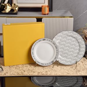 Juego de Vajilla de Porcelana de Hueso de China al por Mayor, Juego de Tazas con Diseño de Mariposa, Vajilla de 6 Piezas para Bodas, Regalos, Apta para Contacto con Alimentos - Product Image 1