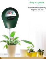 Compteur de fertilité du sol à effet de serre facile à utiliser Détecteur de fertilité du sol de jardin à sonde unique