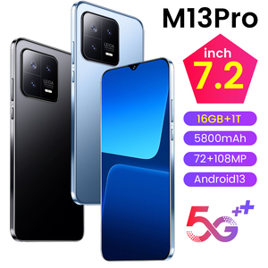 Nouveauté Smartphone M13Pro 16G+1TB Écran 7,2 pouces 120Hz Sna 8 <span class=keywords><strong>Gen</strong></span> 2 5G Android <span class=keywords><strong>13</strong></span> MIUI 14 Appareil photo arrière 108MP LTE - Product Image 3