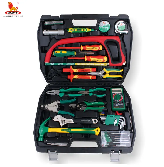 High quality 46pcs Professional Insulated Electric power special tool sets for electrician