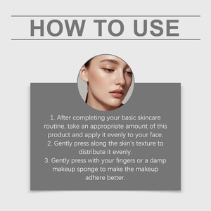 Base de Maquillaje AMZ <span class=keywords><strong>CC</strong></span> <span class=keywords><strong>Nude</strong></span> Ivory White, Ligera, se Aplica Suavemente, Sin Grumos, Unifica el Tono de Piel, Fácil de Aplicar, Maquillaje Natural - Product Image 6
