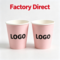 Tasse à café en porcelaine de 280 ml réutilisable, imitation papier, en porcelaine fine, vente en gros  Autocollant temporaire personnalisé, compatible lave-vaisselle