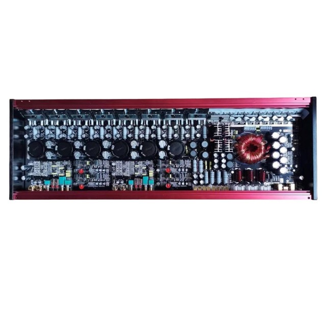 V12 Car Amplifier TP-2504 4 Channel Power Amplifier Class AB Car Amplifier