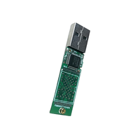 Chip Encriptado CQ890-67097 para HP Designjet T120 T520, Chip de Reparación de Pantalla Azul/Verde, Chip USB para Formateador de Plotter
