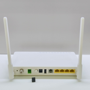 Unité de réseau optique ONU personnalisée avec logo OEM/ODM 1GE3FE, WiFi 5dBi, avec CATV TEL XPON ONU - Product Image 1