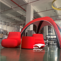 Tabouret gonflable de salon avec logo personnalisé pour événements