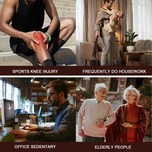 Patch chauffant à base de plantes chinoises pour soulager la douleur, réduire les maux de dos, soulager la douleur corporelle, gel patch - Product Image 4