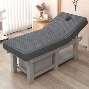Table de beauté multifonctionnelle en bois massif avec trou pour le visage, idéale pour les soins du visage, la physiothérapie et le massage en salon de beauté - Product Image 6
