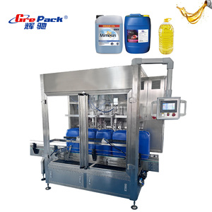 Machine de remplissage de <span class=keywords><strong>jerrican</strong></span> de 20 litres d'acide phosphorique liquide, machine de remplissage de savon liquide à grande vitesse, machine de remplissage de baril de 10 litres - Product Image 1