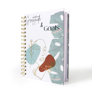 Agenda Personalizzata per Gratitudine, Obiettivi, Affermazioni, Riflessioni, Cura di Sé, Manifestazione, Planner Ispirazionale, Quaderno A5 - Product Image 2