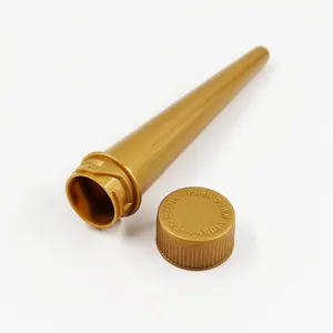 Водонепроницаемая конусная пластиковая трубка для хранения сигарет, самодельная пустая трубка для сигарет, рулонный держатель для курения