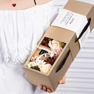 Bougie parfumée personnalisée <span class=keywords><strong>de</strong></span> luxe pour la Saint-Valentin, lavande, rose, fraise, tomate, cerise, cèdre, fleur parfumée, coffret cadeau - Product Image 5