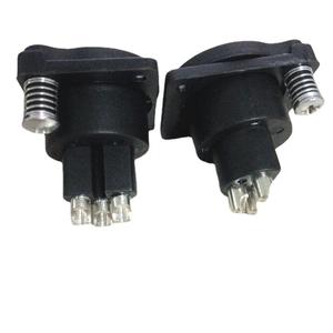 Base hembra CANNON de 3 pines de plástico y cobre con patas rectas y cubierta impermeable, conector de micrófono de tres núcleos CANNON hembra - Product Image 3