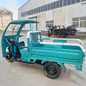 Mini Rickshaw de 3 Ruedas, Carrocería Abierta, Voltaje de 60V, Potencia de 800W, Alcance de 70km, con Certificación CE - Product Image 3