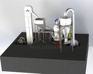 Herstellerpreis Mtw Quarz Kalkstein Baryt Gesteinsmühle 500 Mesh Pulver Raymond-Mühle zum Verkauf - Product Image 1