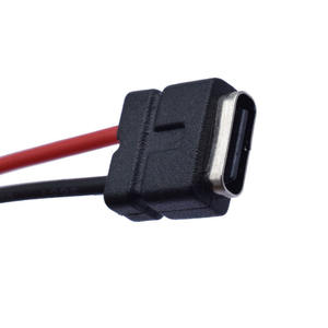 Type-C2Pin 母头连接器，6 级防水设计，包括防水垫圈；兼容 USB 设备。 - Product Image 3