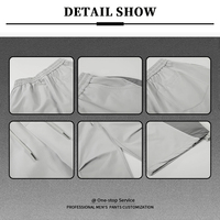 Pantalon de survêtement YUCE pour homme, style streetwear Y2K, coupe ample, avec cordon de serrage, patchwork latéral, léger, décontracté, vente en gros