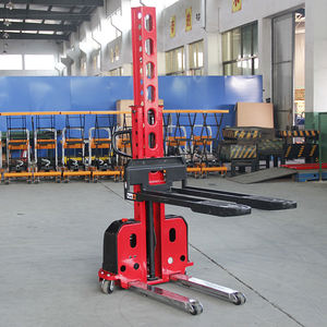 Apilador manual de alta calidad, plataforma hidráulica trans - Product Image 1