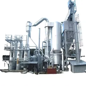100kw rice husk energy generator/chip biomass gasifier power plant