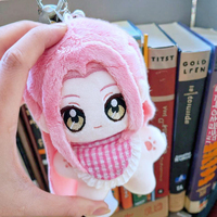 Nouvelle Arrivée Poupées en Peluche Ultra Douces Vêtements Amovibles Accessoires de Sac Porte-clés Poupée en Coton Miniature Personnalisée Jouet pour Enfants en Nylon