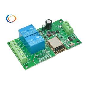 <span class=keywords><strong>ESP8266</strong></span> 무선 WIFI 릴레이 모듈 <span class=keywords><strong>2</strong></span> 채널 ESP-12F 와이파이 개발 보드 AC/DC 5V/7-28V/5-80V 전원 공급 장치 - Product Image 1